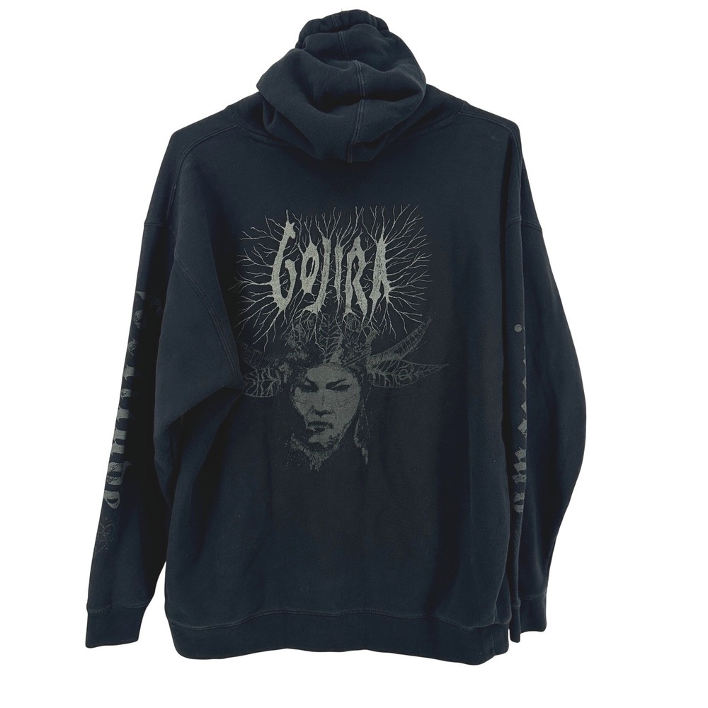 Gojira Fortitude Amazonia Band Hoodie Men 2XL Black Graphic Greatest Miracle